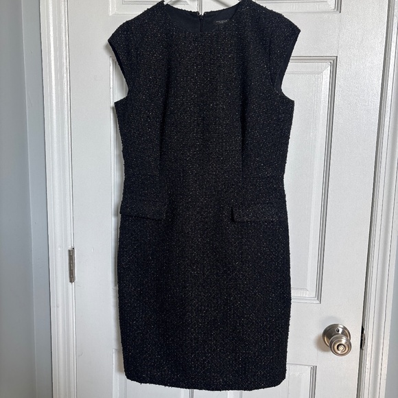 Black tweed dress - Picture 1 of 3